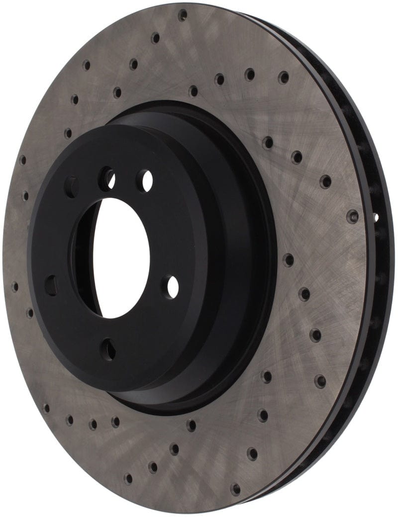 Kies-Motorsports Stoptech StopTech 07-10 BMW 335i Cross Drilled Right Front Rotor