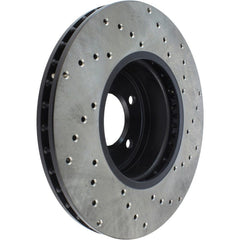 Kies-Motorsports Stoptech StopTech 09-10 BMW 535i xDrive Sportstop Cryo Cross Drilled Front Right Rotor