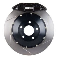 Kies-Motorsports Stoptech StopTech 88-91 BMW M3 Rear BBK Black ST-22 Calipers 328x28 Drilled Rotors