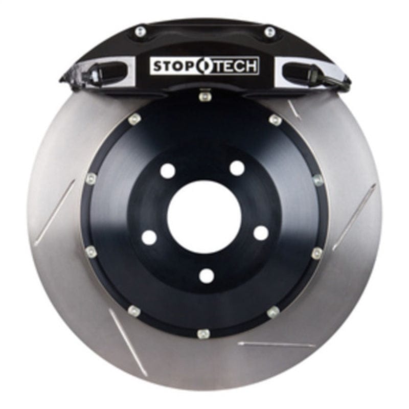 Kies-Motorsports Stoptech StopTech 91-94 Porsche 911 C2S/C4S/ BBK Rear ST-40 Black Calipers 332x32 Slotted Rotor
