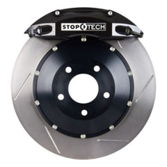 Kies-Motorsports Stoptech StopTech 91-94 Porsche 911 C2S/C4S/ BBK Rear ST-40 Black Calipers 332x32 Slotted Rotor