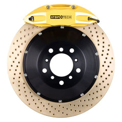 Kies-Motorsports Stoptech StopTech BBK 14-15 BMW M3 / M4 Rear Yellow ST-40 Calipers 380x32 Zinc Drilled Rotors