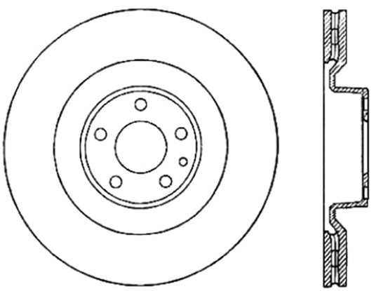 Kies-Motorsports Stoptech StopTech Drilled Sport Brake Rotor