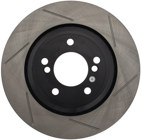 Kies-Motorsports Stoptech StopTech Power Slot 01-07 BMW M3 (E46) / 00-04 BMW M5 (E39) Rear Left Slotted Rotor