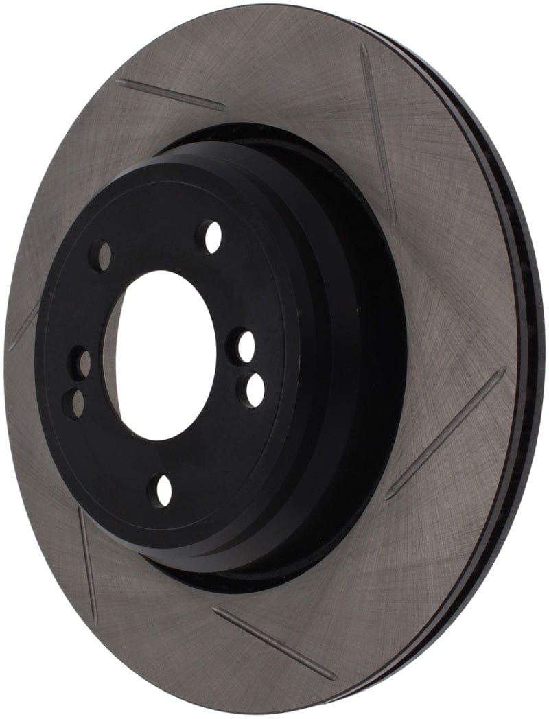 Kies-Motorsports Stoptech StopTech Power Slot 01-07 BMW M3 (E46) / 00-04 BMW M5 (E39) Rear Left Slotted Rotor