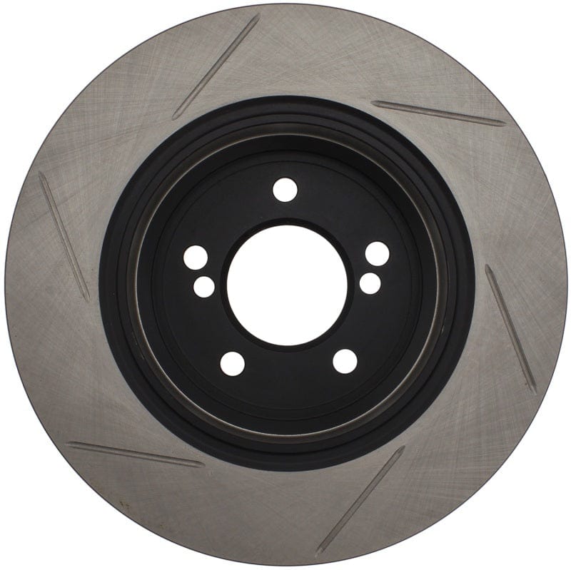 Kies-Motorsports Stoptech StopTech Power Slot 01-07 BMW M3 (E46) / 00-04 BMW M5 (E39) Rear Left Slotted Rotor