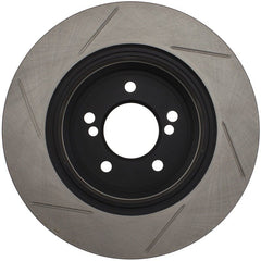 Kies-Motorsports Stoptech StopTech Power Slot 01-07 BMW M3 (E46) / 00-04 BMW M5 (E39) Rear Left Slotted Rotor