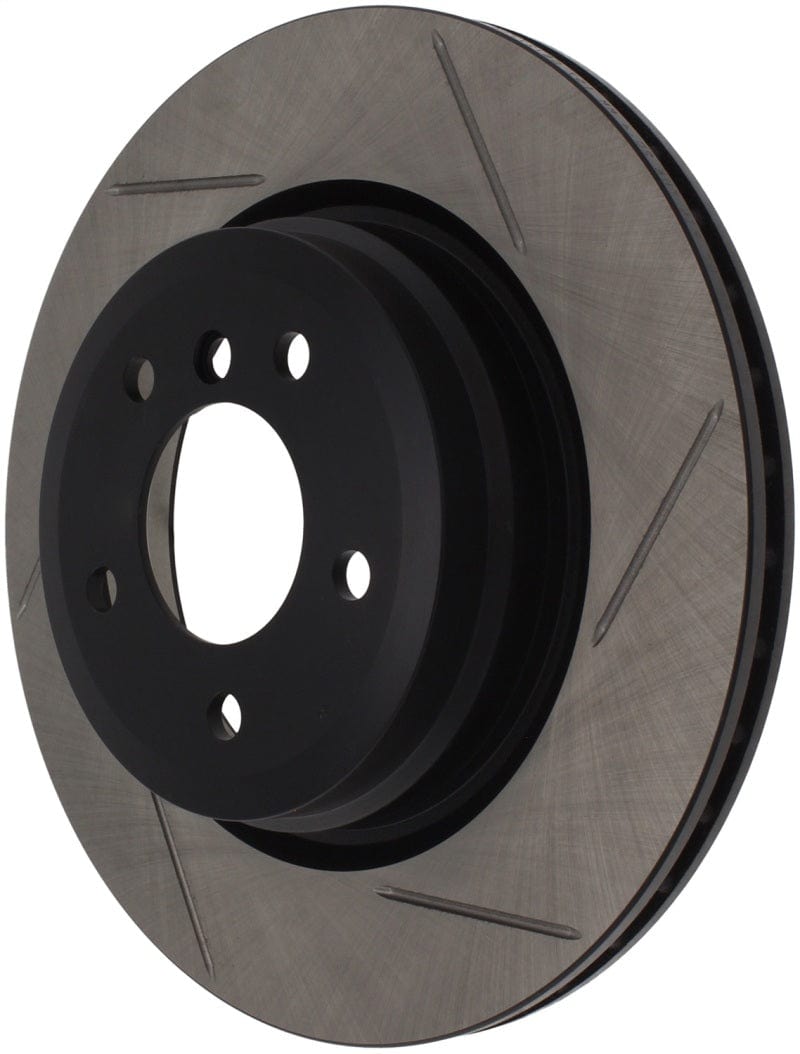 Kies-Motorsports Stoptech StopTech Power Slot 06 BMW 330 Series / 07-09 335 Series Rear Left Slotted Rotor