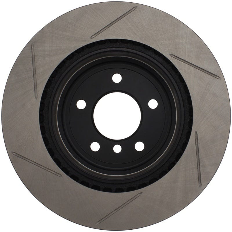 Kies-Motorsports Stoptech StopTech Power Slot 06 BMW 330 Series / 07-09 335 Series Rear Left Slotted Rotor