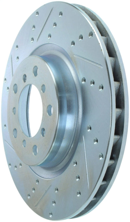 Kies-Motorsports Stoptech StopTech Select Sport 01-06 BMW M3 Slotted & Drilled Front Right Rotor