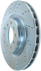 Kies-Motorsports Stoptech StopTech Select Sport 01-06 BMW M3 Slotted & Drilled Front Right Rotor