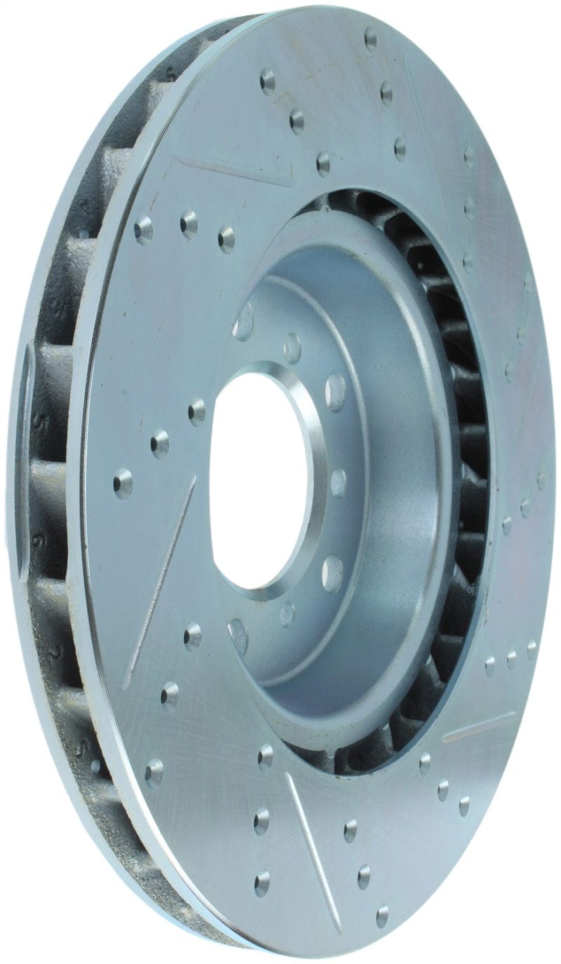 Kies-Motorsports Stoptech StopTech Select Sport 01-06 BMW M3 Slotted & Drilled Front Right Rotor