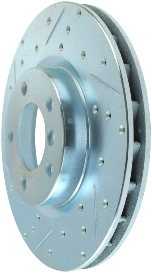 Kies-Motorsports Stoptech StopTech Select Sport Drilled & Slotted Rotor - Front Left