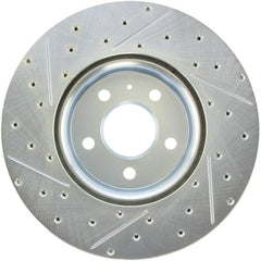 Kies-Motorsports Stoptech StopTech Select Sport Drilled & Slotted Rotor - Front Left