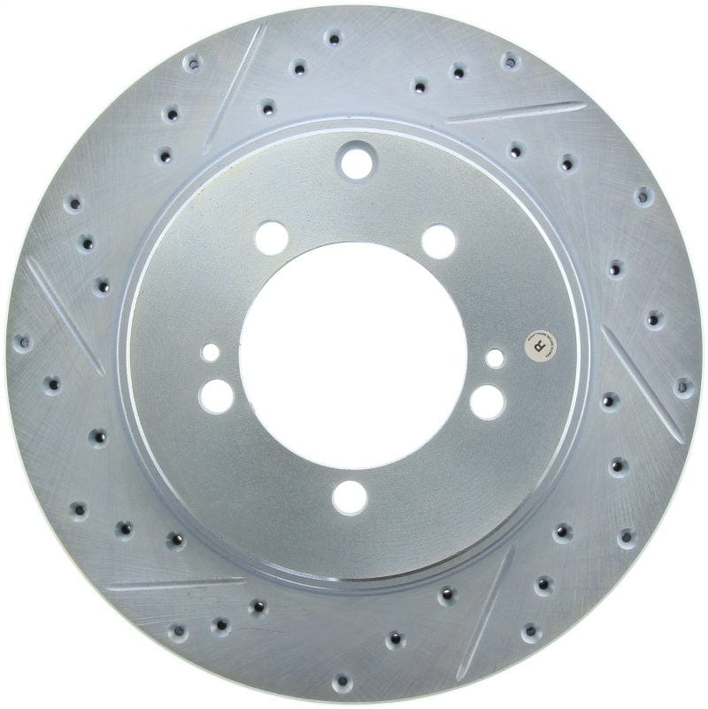 Kies-Motorsports Stoptech StopTech Select Sport Drilled & Slotted Rotor - Front Left