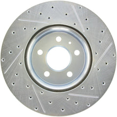 Kies-Motorsports Stoptech StopTech Select Sport Drilled & Slotted Rotor - Front Right