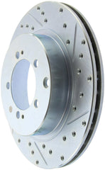 Kies-Motorsports Stoptech StopTech Select Sport Drilled & Slotted Rotor - Front Right