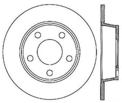 Kies-Motorsports Stoptech StopTech Slotted & Drilled Sport Brake Rotor