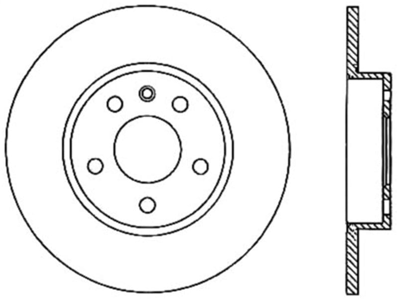 Kies-Motorsports Stoptech StopTech Slotted & Drilled Sport Brake Rotor
