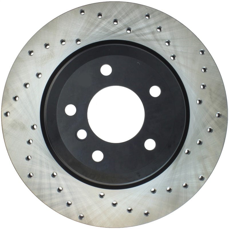 Kies-Motorsports Stoptech StopTech Sport Cross Drilled Brake Rotor - Rear Left