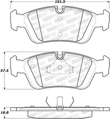 Kies-Motorsports Stoptech StopTech Street Brake Pads - Front