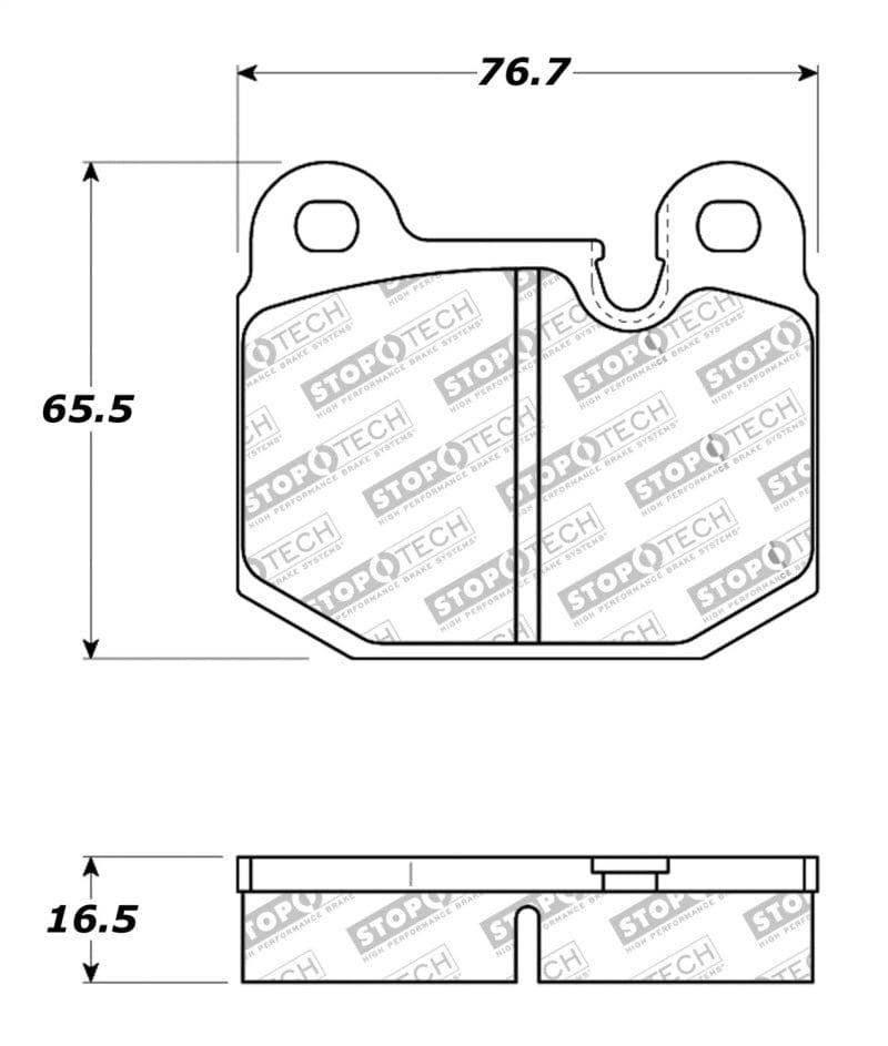 Kies-Motorsports Stoptech StopTech Street Touring Brake Pads