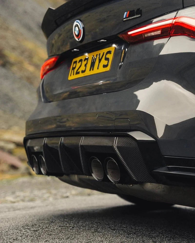 Kies-Motorsports TRE BMW G80 G81 M3 & G82 M4 Pre-Preg Carbon Fiber OEM Style Rear Diffuser