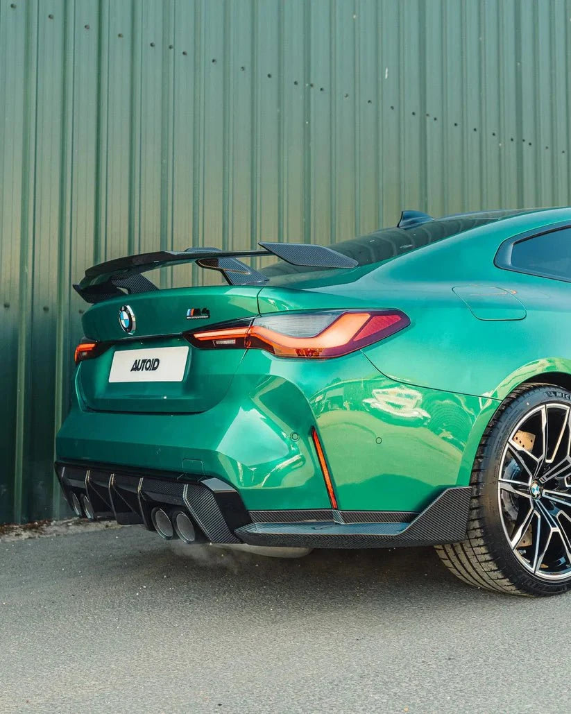 Kies-Motorsports TRE BMW G80 M3 & G82 M4 Pre-Preg Carbon Fiber Performance Rear Winglets by TRE (2021+)