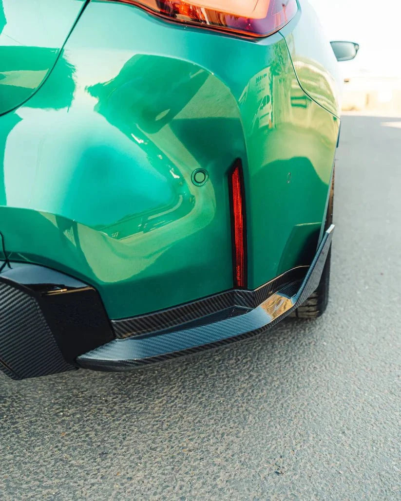 Kies-Motorsports TRE BMW G80 M3 & G82 M4 Pre-Preg Carbon Fiber Performance Rear Winglets by TRE (2021+)