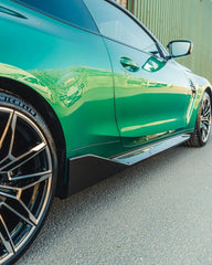 Kies-Motorsports TRE BMW G80 M3 & G82 M4 Pre-Preg Carbon Fiber Performance Side Skirts by TRE (2021+)