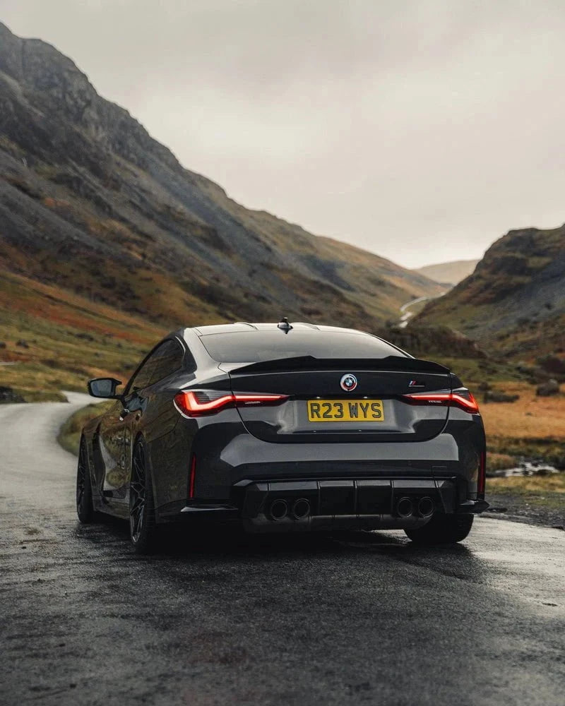 Kies-Motorsports TRE BMW G82 M4 & G22 4 Series Carbon Fiber Ducktail Rear Spoiler