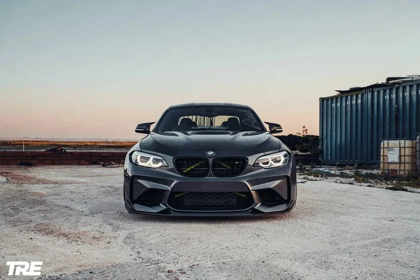 Kies-Motorsports TRE BMW M2 OG F87 Pre-Preg Carbon Fiber Front Splitter by TRE (2015-2018)