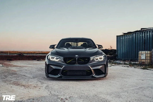Kies-Motorsports TRE BMW M2 OG F87 Pre-Preg Carbon Fiber Front Splitter by TRE (2015-2018)