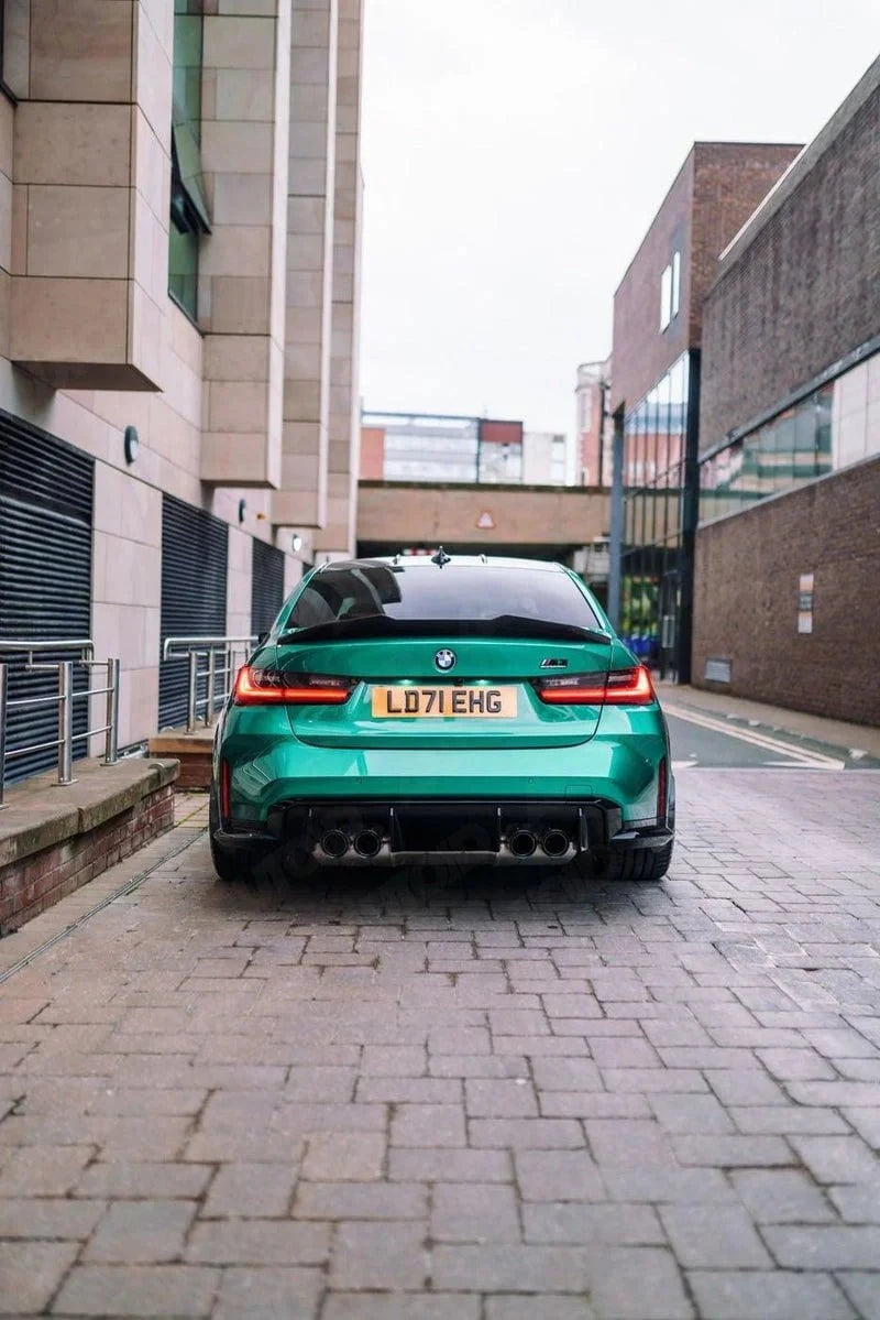 Kies-Motorsports TRE BMW M3 G80 & BMW 3 Series G20 Pre-Preg Carbon Fiber Ducktail Rear Spoiler