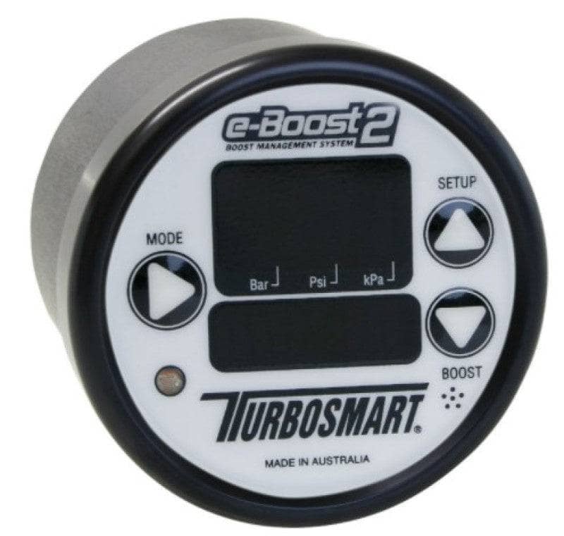 Kies-Motorsports Turbosmart Turbosmart EB2 66mm Black Bezel Black Gauge Face Replacement Head Unit (Universal Part Number)