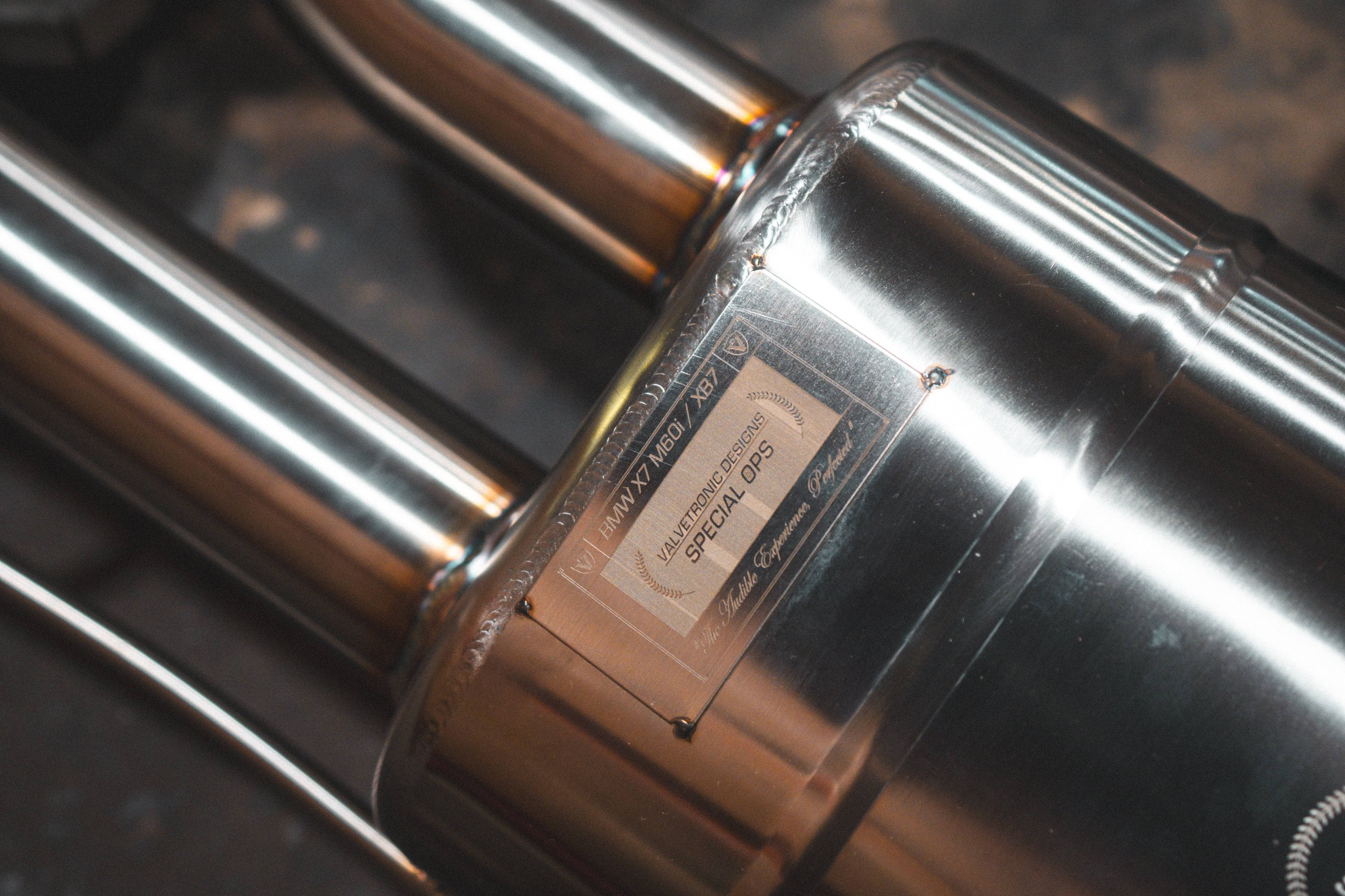 Kies-Motorsports Valvetronic Designs BMW Alpina XB7 / X7 M50i / X7 M60i Valved Sport Exhaust System