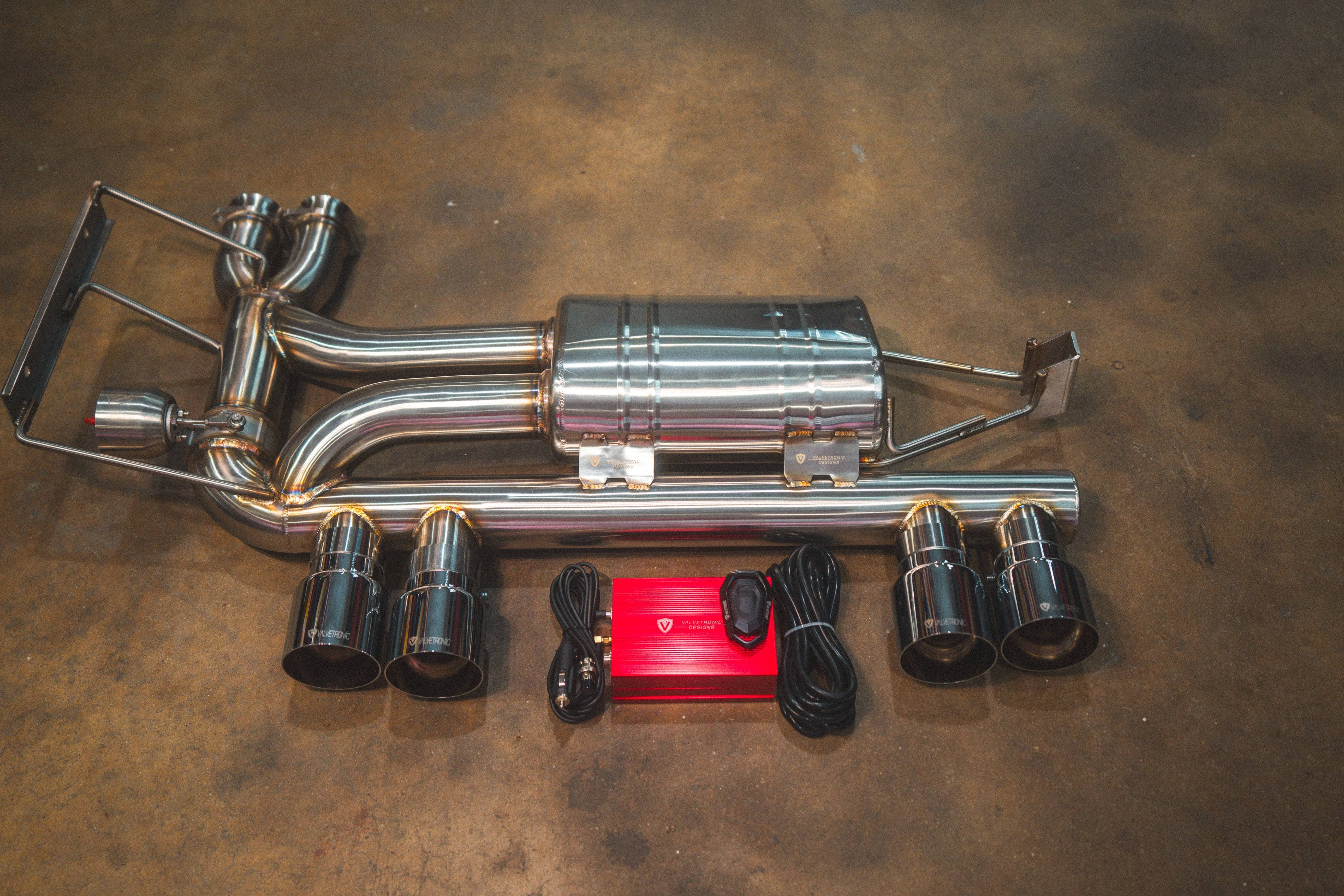 Kies-Motorsports Valvetronic Designs BMW E46 M3 Valved Sport Exhaust T304 Stainless Steel