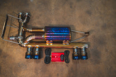 Kies-Motorsports Valvetronic Designs BMW E46 M3 Valved Sport Exhaust Ti 6Al-4V. Grade 5 Titanium