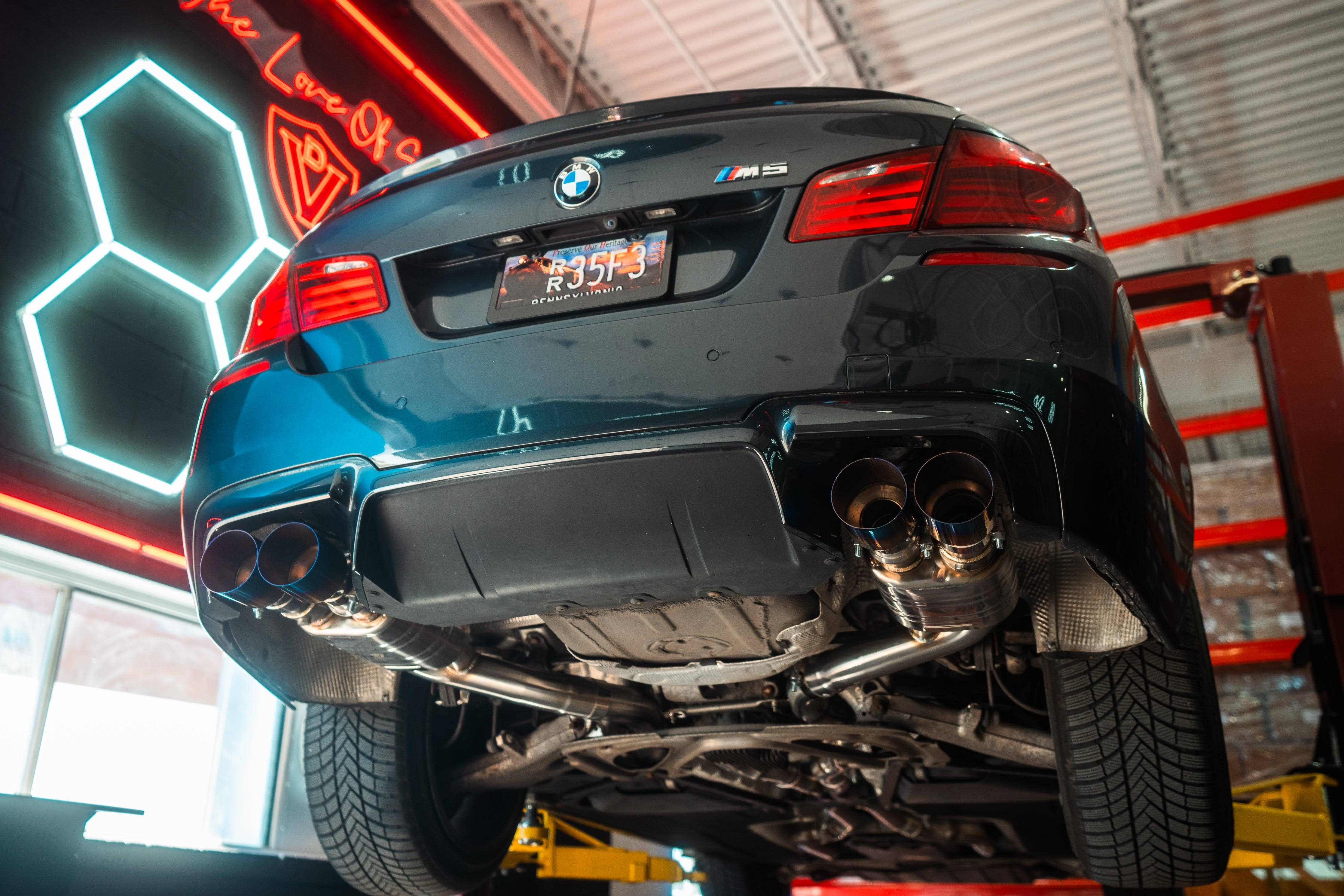 Kies-Motorsports Valvetronic Designs BMW F10 M5 / F06 M6 Valved Sport Exhaust System