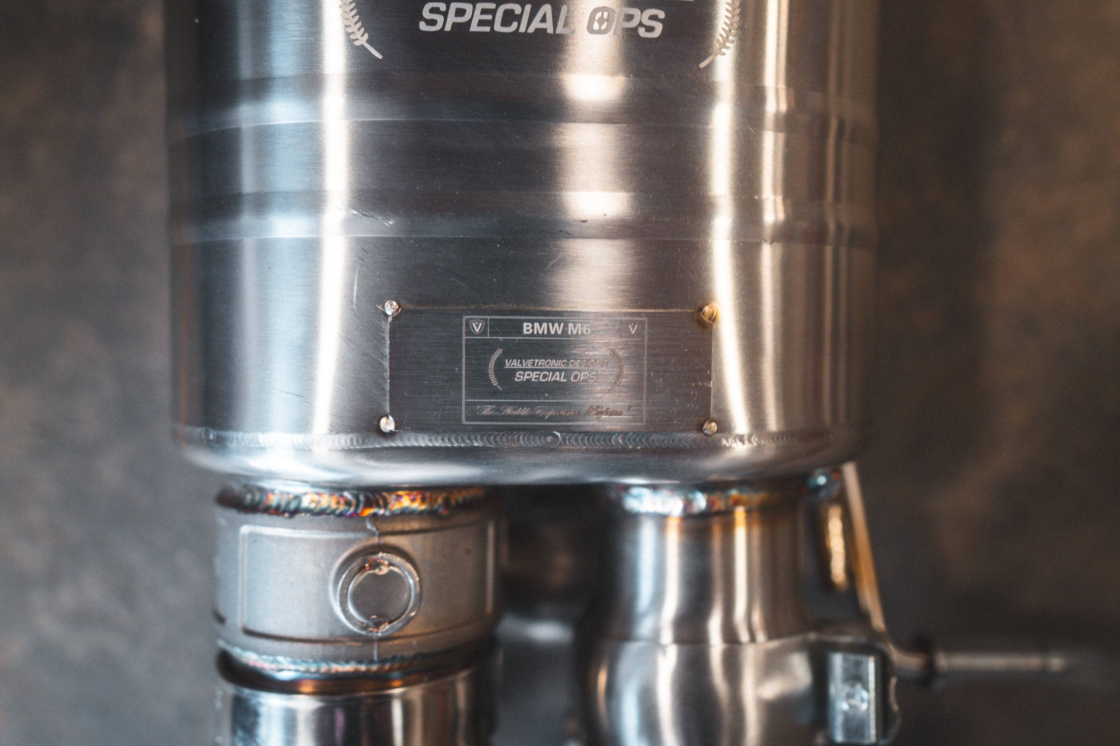 Kies-Motorsports Valvetronic Designs BMW F10 M5 / F06 M6 Valved Sport Exhaust System