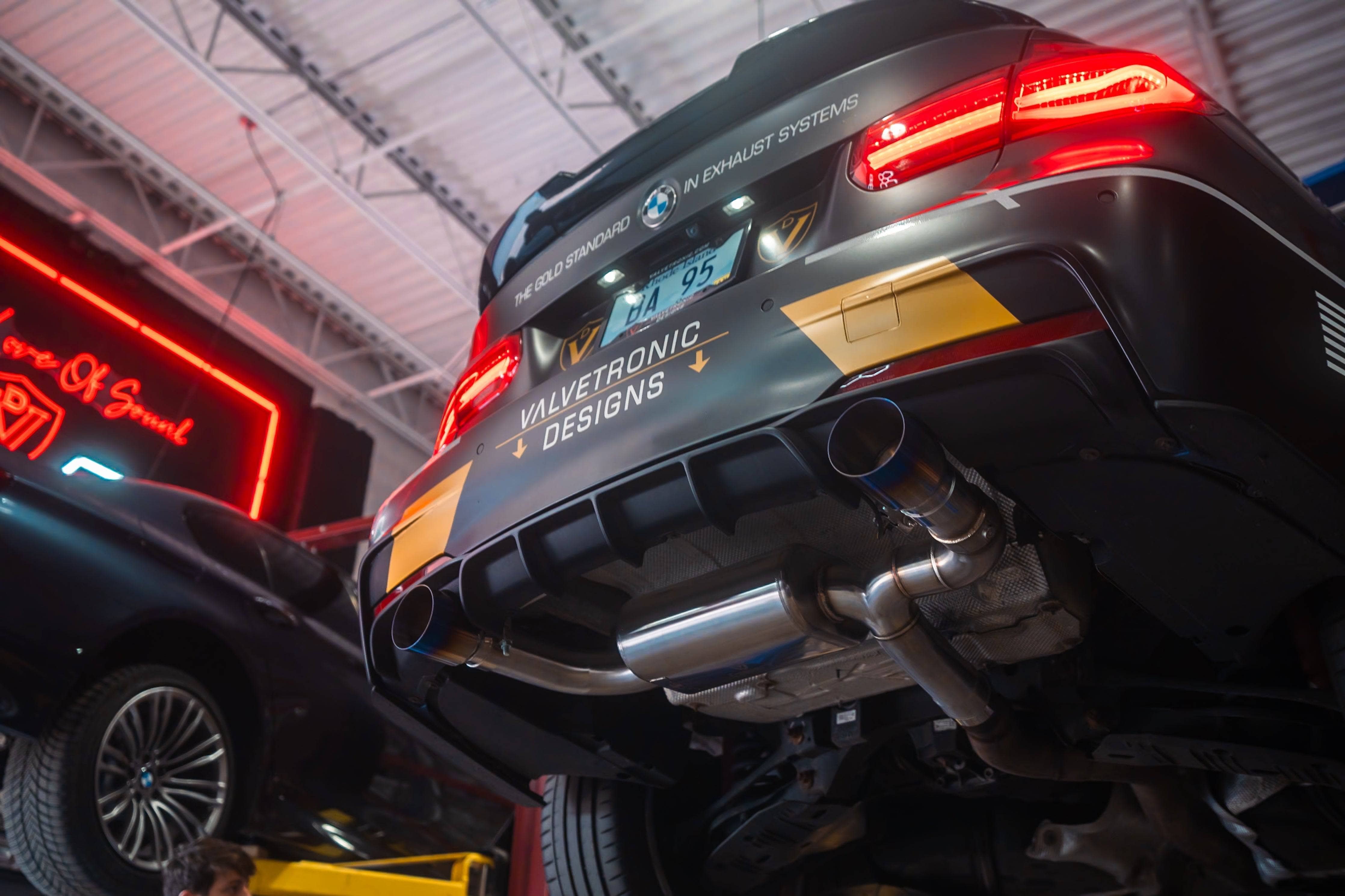 Kies-Motorsports Valvetronic Designs BMW F30 / F22 / F36 / F32 Valved Sport Exhaust System (Axleback) F chassis