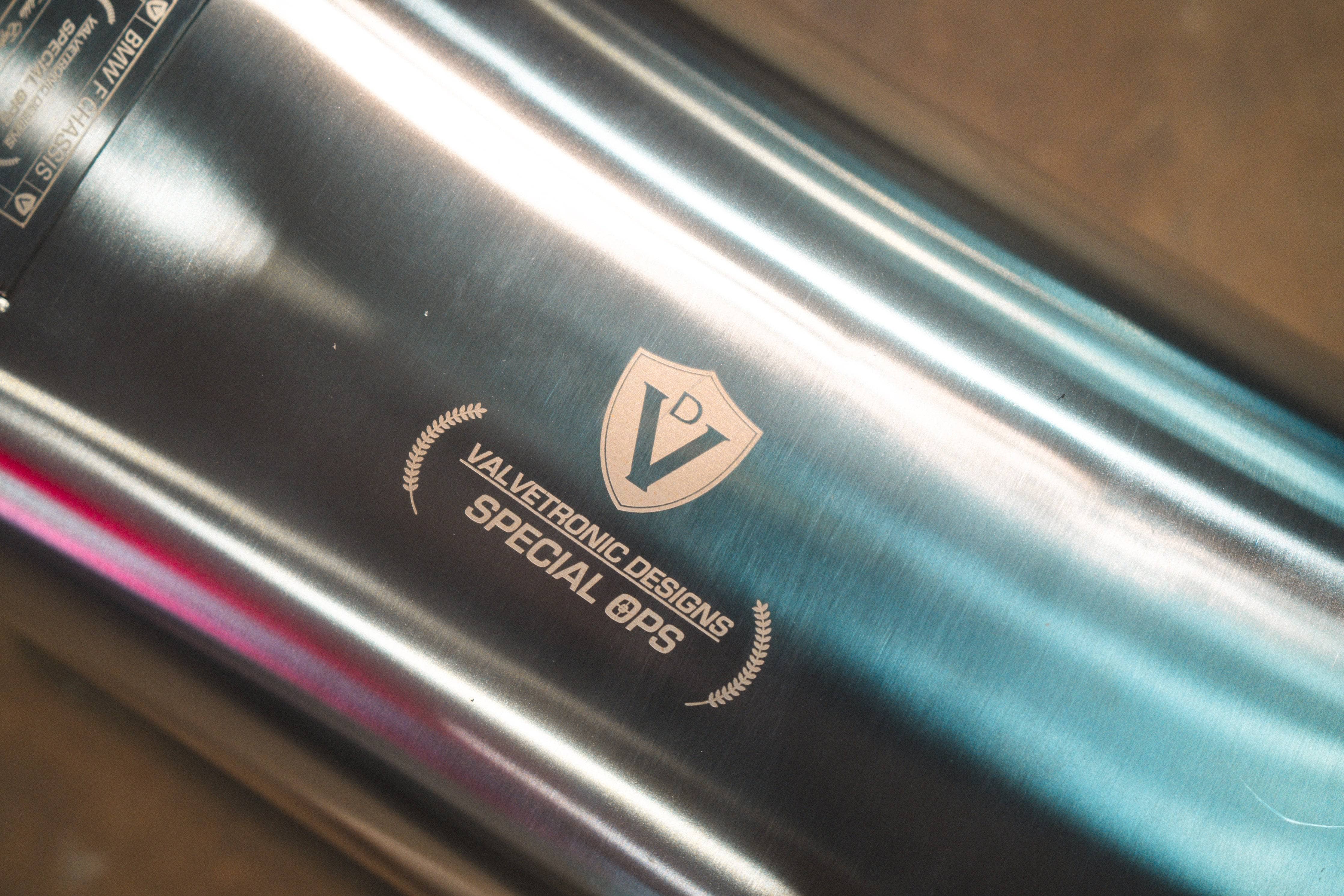 Kies-Motorsports Valvetronic Designs BMW F30 / F22 / F36 / F32 Valved Sport Exhaust System (Axleback) F chassis