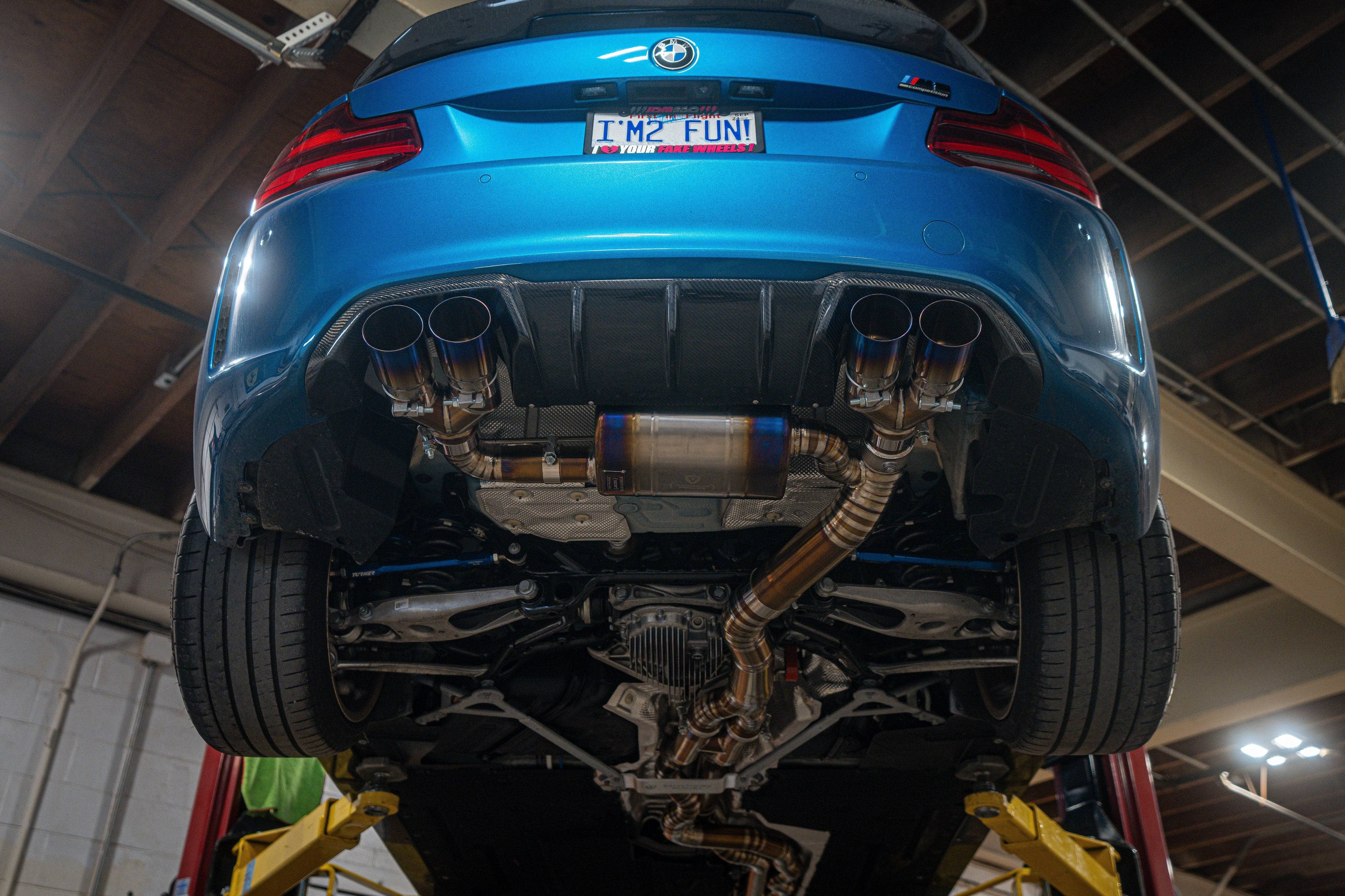 Kies-Motorsports Valvetronic Designs BMW F87 M2 Competition Equal Length Valved Sport Exhaust System