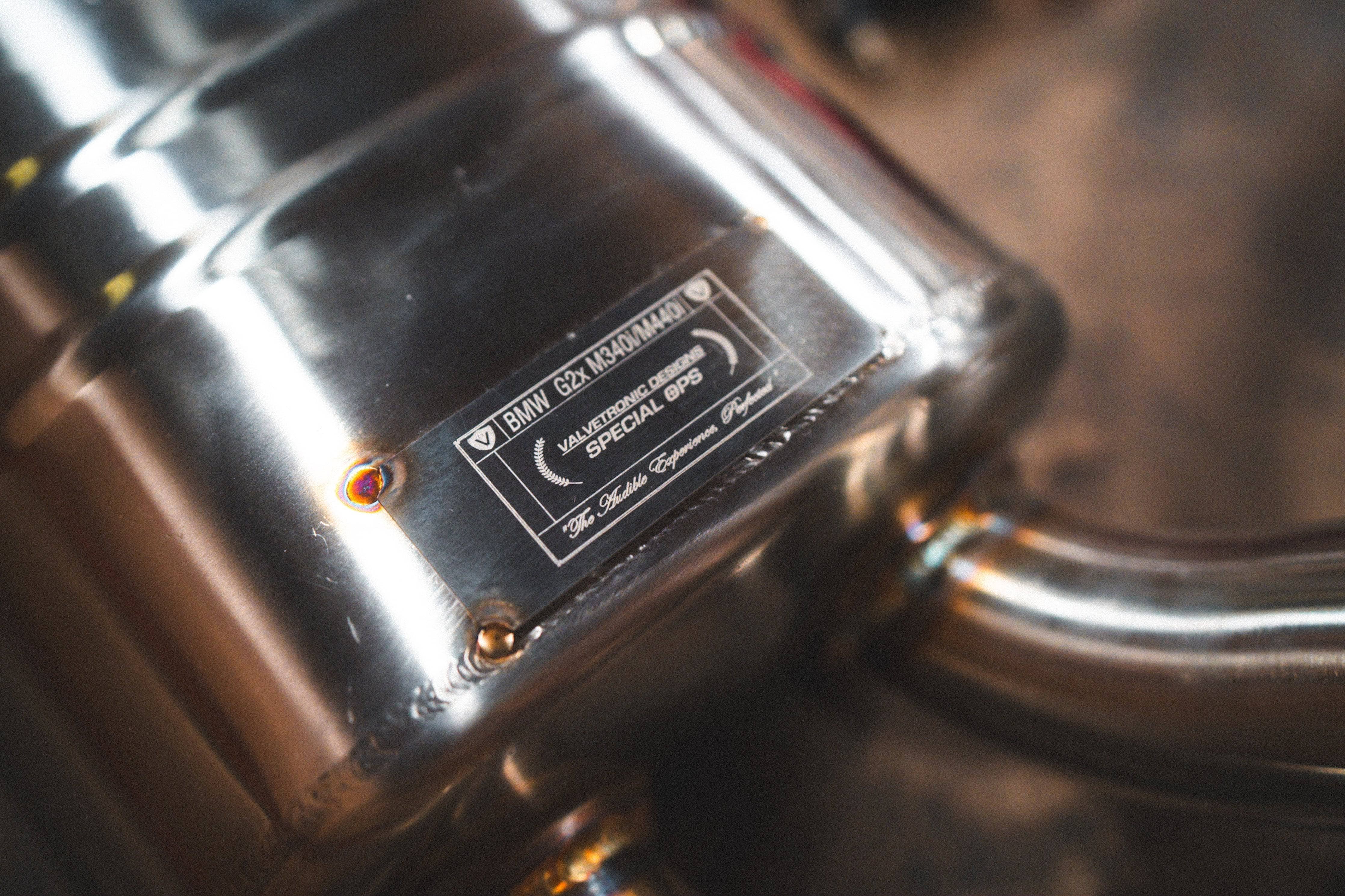 Kies-Motorsports Valvetronic Designs BMW G20/G22/G26 M340i/M440i Valved Sport Exhaust System