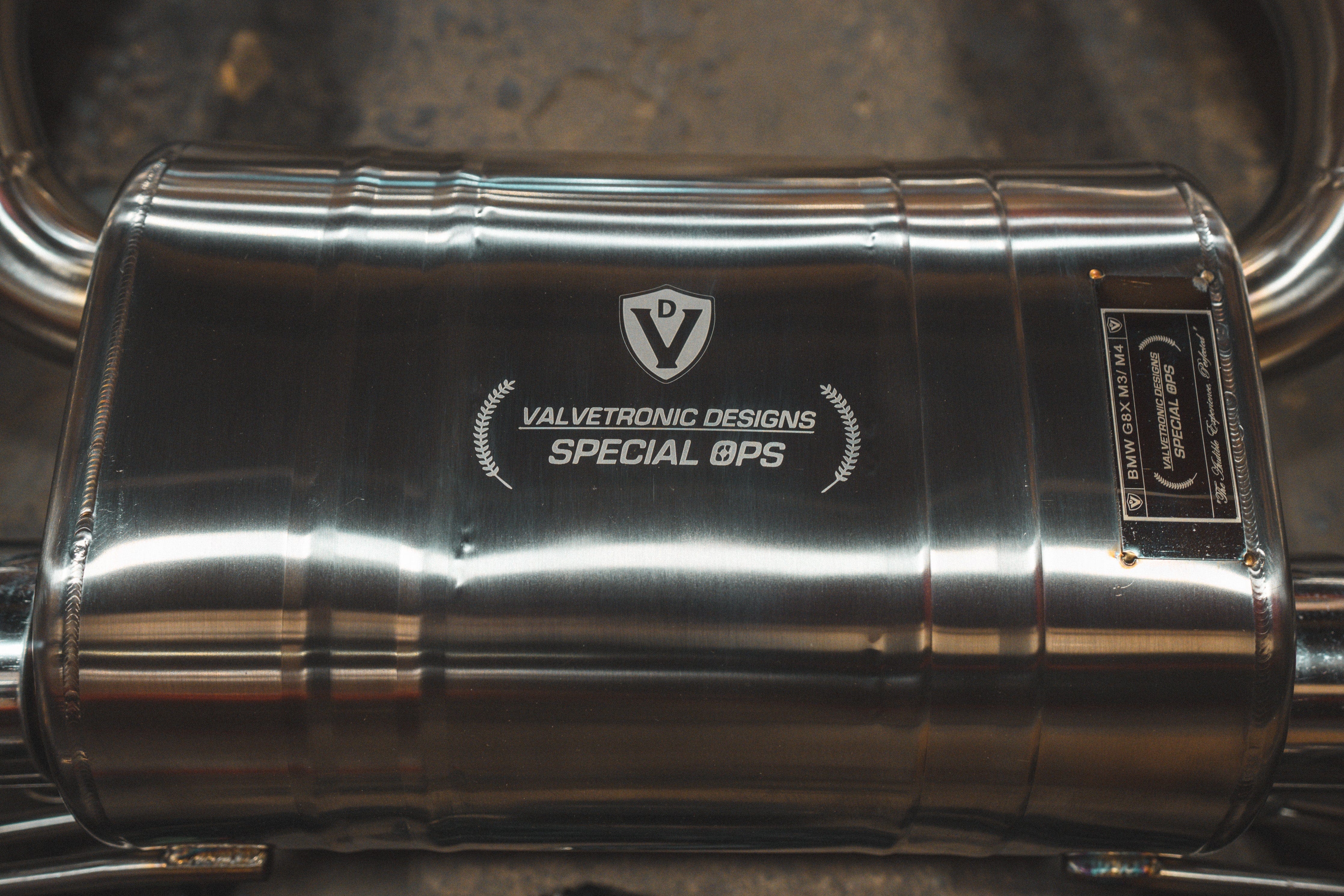 Kies-Motorsports Valvetronic Designs BMW G8x M3 / M4 Valved Sport Exhaust System