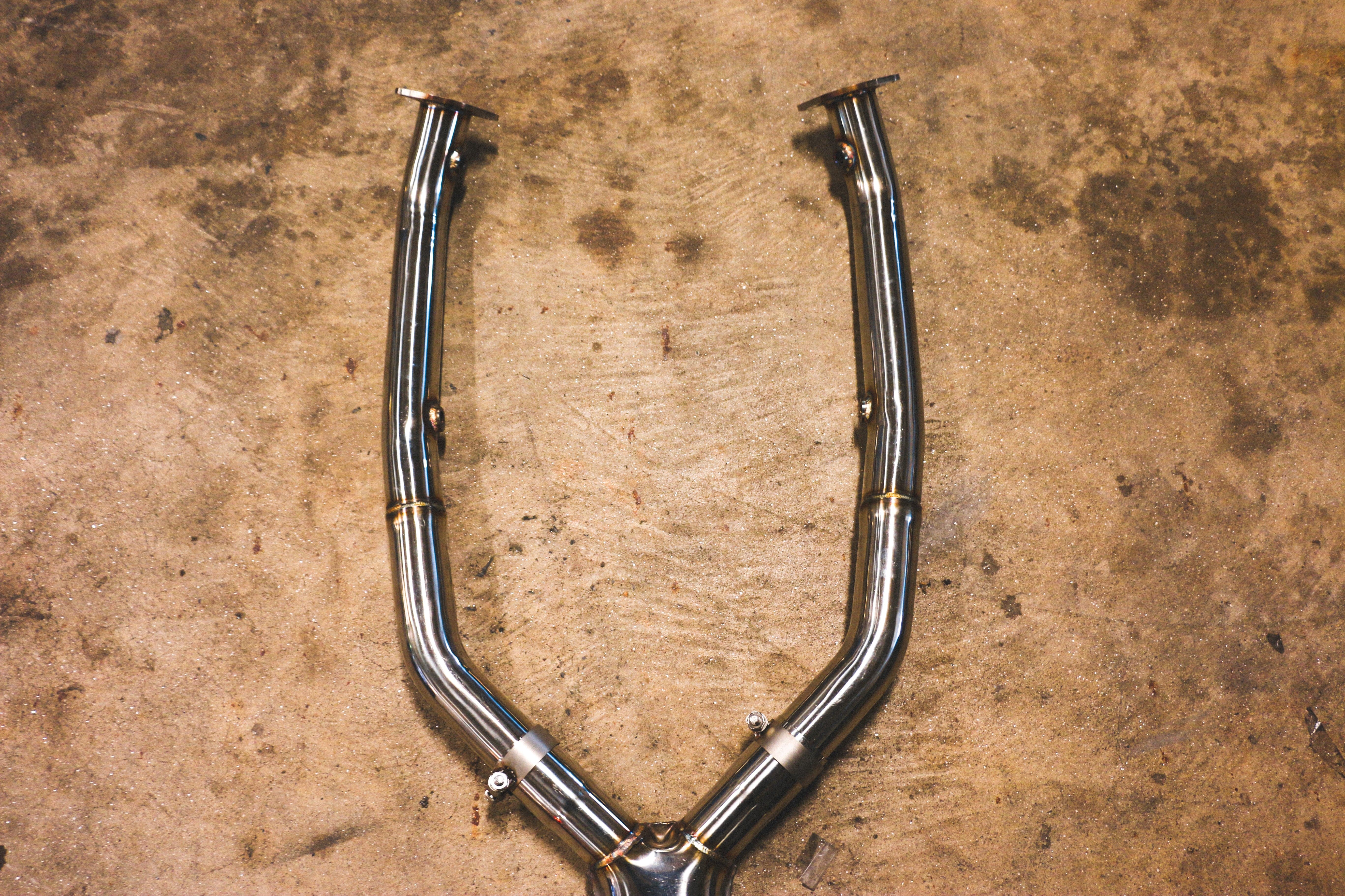 Kies-Motorsports Valvetronic Designs BMW M3 E9x V2 Midpipe FREE FLOW DUAL RESONATED