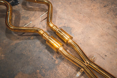Kies-Motorsports Valvetronic Designs BMW M3 E9x V2 Valved Race Exhaust System (GOLD)