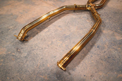 Kies-Motorsports Valvetronic Designs BMW M3 E9x V2 Valved Race Exhaust System (GOLD)