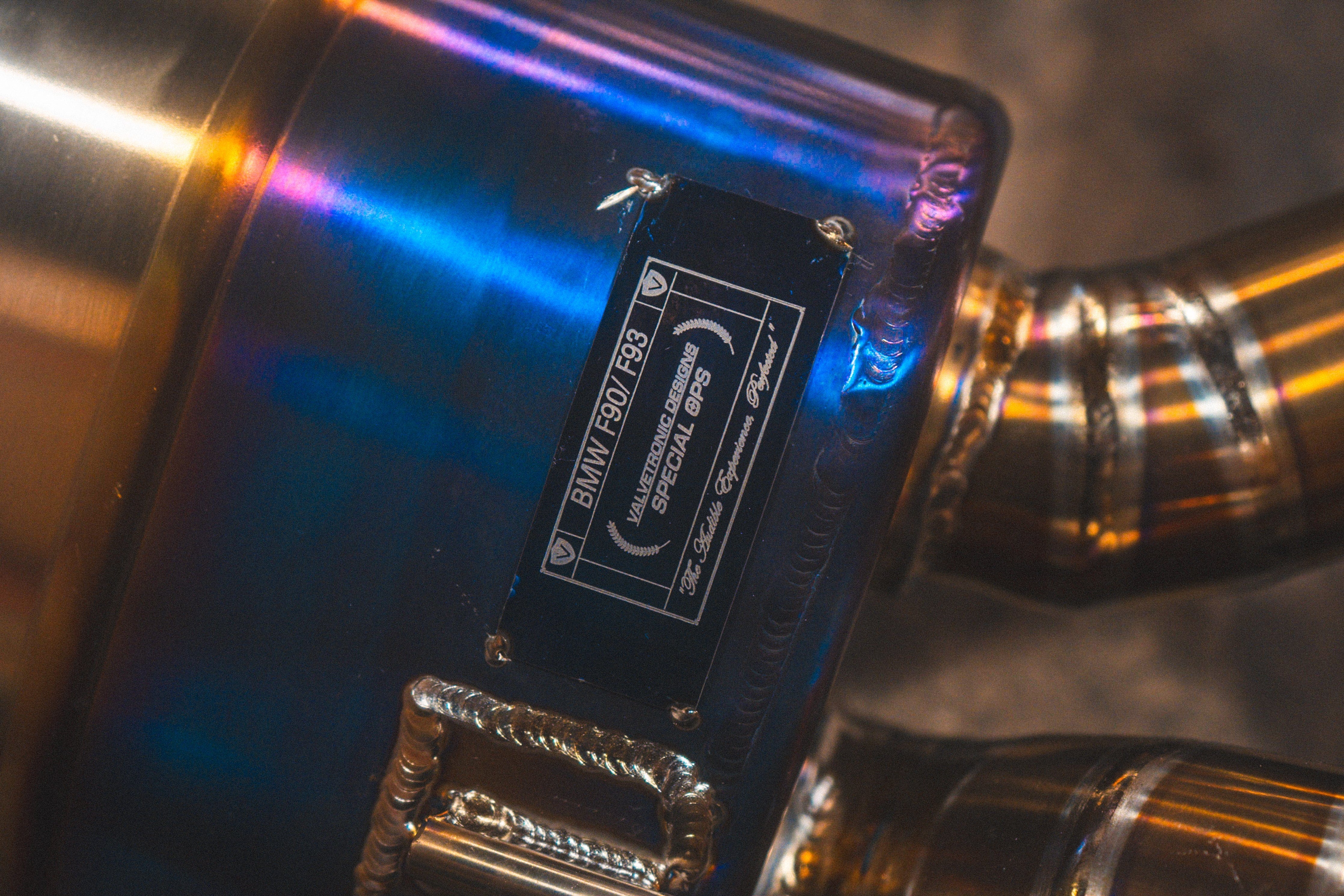 Kies-Motorsports Valvetronic Designs BMW M8 Valved Sport Exhaust System (F91,F92,F93)