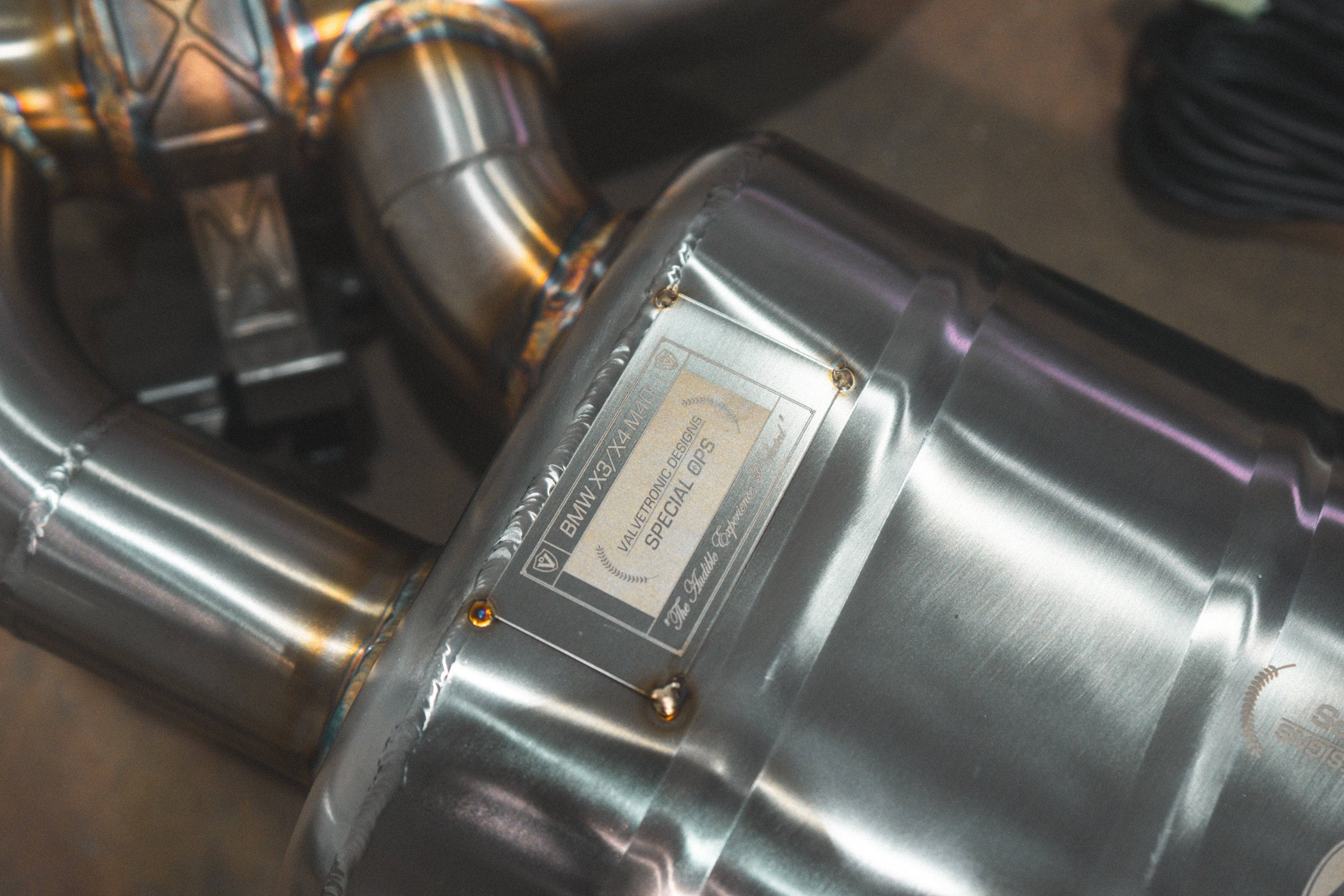 Kies-Motorsports Valvetronic Designs BMW X3 / X4 M40i Valved Sport Exhaust System